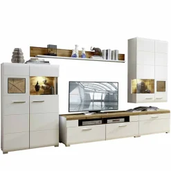 Wohnwand 300 Cm|Moderne Wohnwände*Pharao24 Wohnkombination Drucana