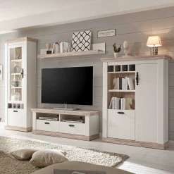 Wohnzimmerschrank*Pharao24 Wohnkombination Flurencina