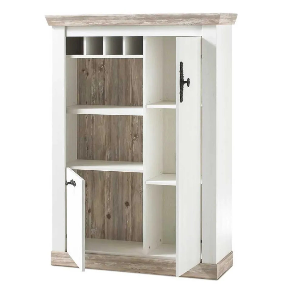 Wohnzimmerschrank*Pharao24 Wohnkombination Flurencina