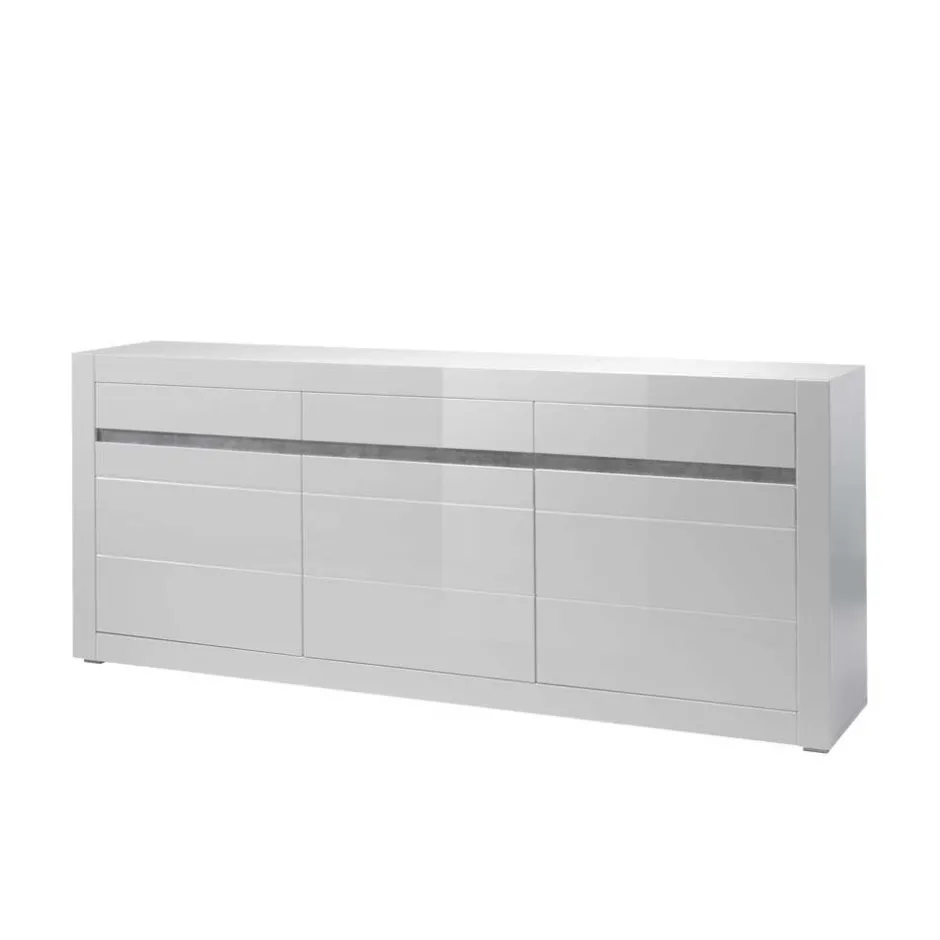 Wohnzimmerschrank|Wohnwand 350 Cm*Pharao24 Wohnkombination Novinza