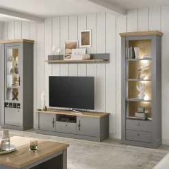 Wohnwand 300 Cm*Pharao24 Wohnwand Cellossa