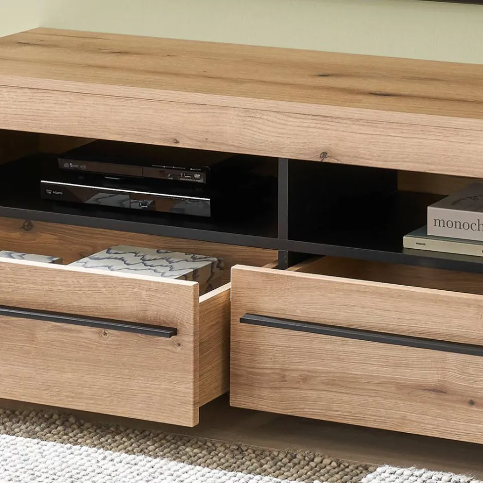 Pharao24 Wohnwand Cemutra> Wohnwand 300 Cm|Moderne Wohnwände