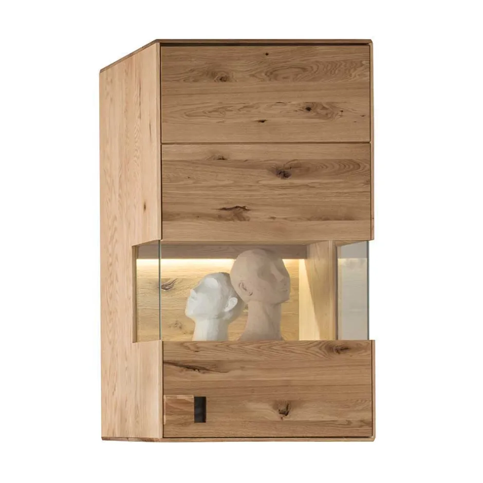 Moderne Wohnwände|Wohnwand 250 Cm*Pharao24 Wohnwand Echtholz Seldran