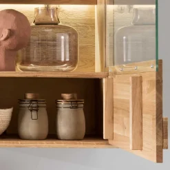 Moderne Wohnwände|Wohnwand 250 Cm*Pharao24 Wohnwand Echtholz Seldran