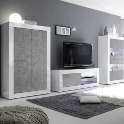 Wohnwand 350 Cm|Moderne Wohnwände*Pharao24 Wohnwand Endion