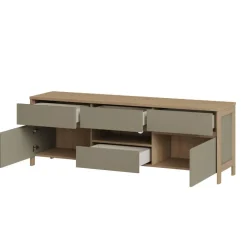 Wohnwand 350 Cm*Pharao24 Wohnwand Fine