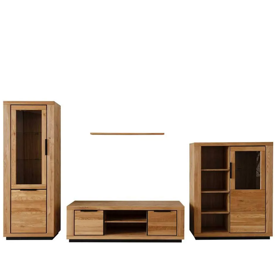 Pharao24 Wohnwand Jayva> Wohnwand 350 Cm|Moderne Wohnwände