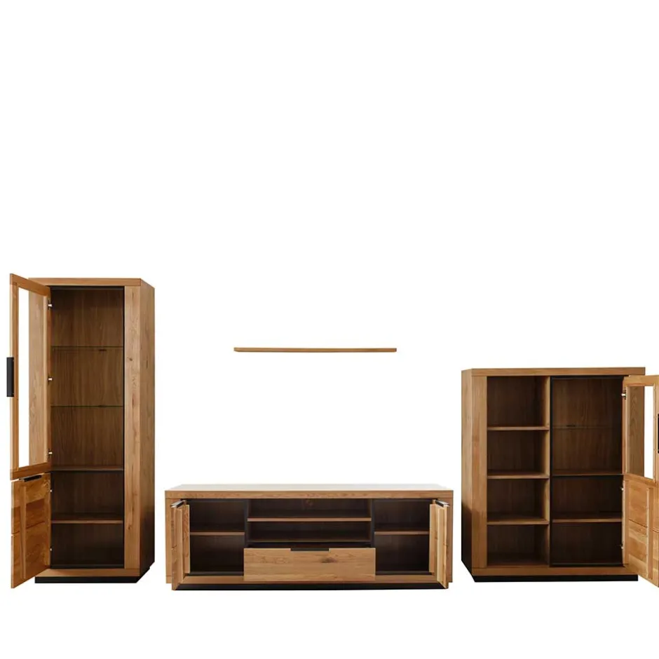 Pharao24 Wohnwand Jayva> Wohnwand 350 Cm|Moderne Wohnwände