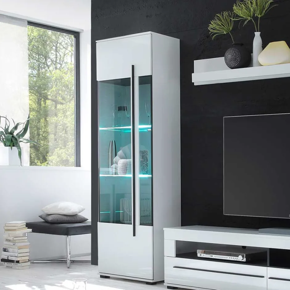 Pharao24 Wohnwand Lorainas> Wohnzimmerschrank|Wohnwand 350 Cm