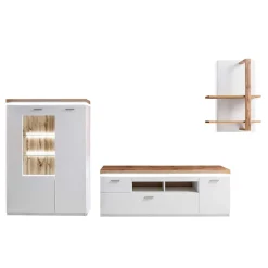 Wohnwand 250 Cm|Moderne Wohnwände*Pharao24 Wohnwand Lovranon