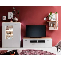 Wohnwand 250 Cm|Moderne Wohnwände*Pharao24 Wohnwand Lovranon