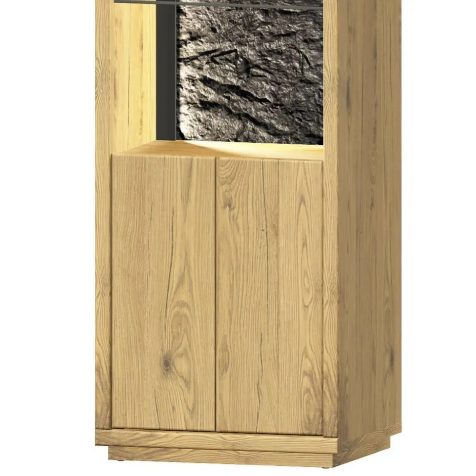 Pharao24 Wohnwand Massivholz Ostoro> Moderne Wohnwände|Wohnwand 250 Cm