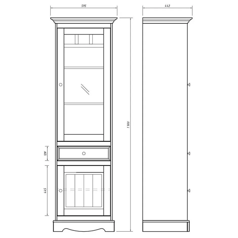 Pharao24 Wohnwand Massivholz Renero> Wohnzimmerschrank|Wohnwand 350 Cm