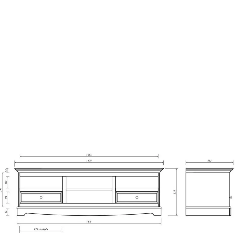 Pharao24 Wohnwand Massivholz Renero> Wohnzimmerschrank|Wohnwand 350 Cm