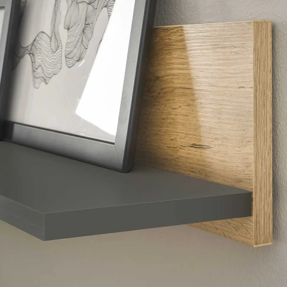 Wohnwand 300 Cm|Moderne Wohnwände*Pharao24 Wohnwand mit Arbeitsplatz Uzniana