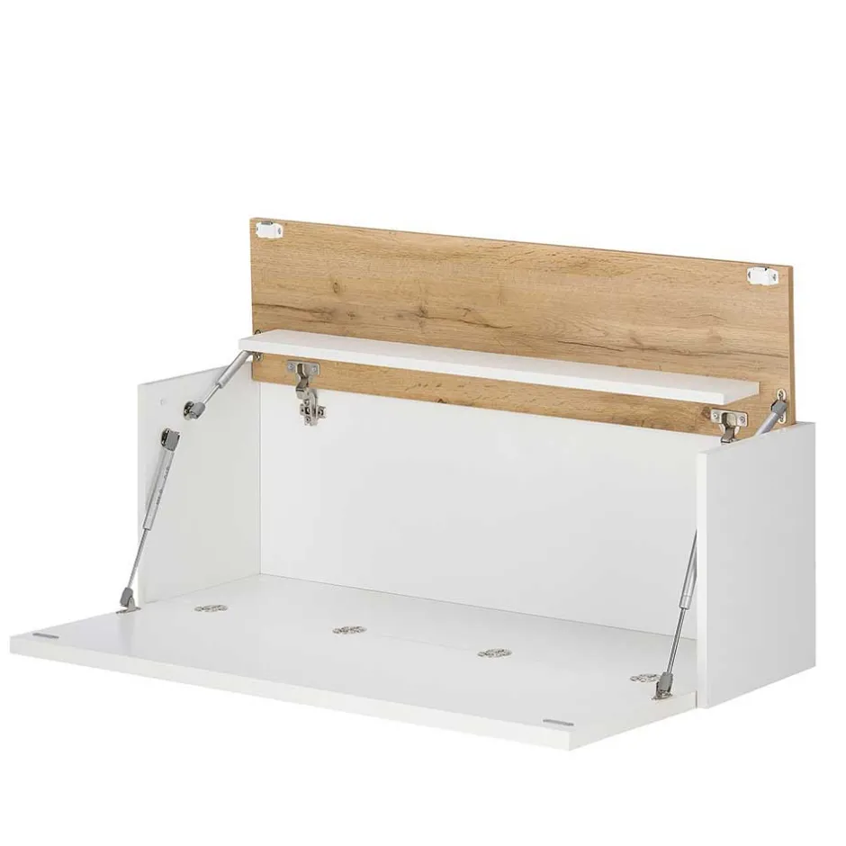 Moderne Wohnwände|Wohnwand 250 Cm*Pharao24 Wohnwand mit Schreibplatz Rascian