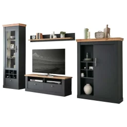 Pharao24 Wohnwand mit TV Platz Saridio> Wohnwand 350 Cm