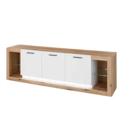 Moderne Wohnwände|Wohnwand 350 Cm*Pharao24 Wohnwand modern Asprecca