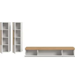 Moderne Wohnwände|Wohnwand 250 Cm*Pharao24 Wohnwand modern Diego