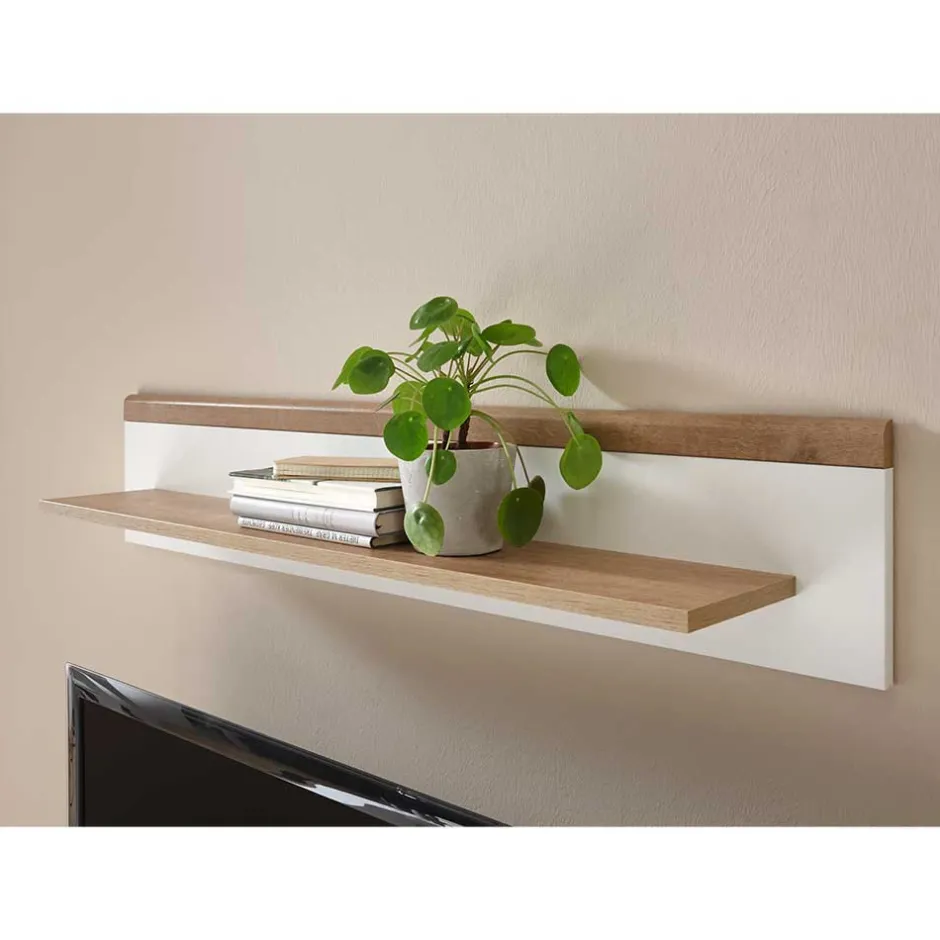 Massivholz Wohnwände*Pharao24 Wohnwand Modern Levanca