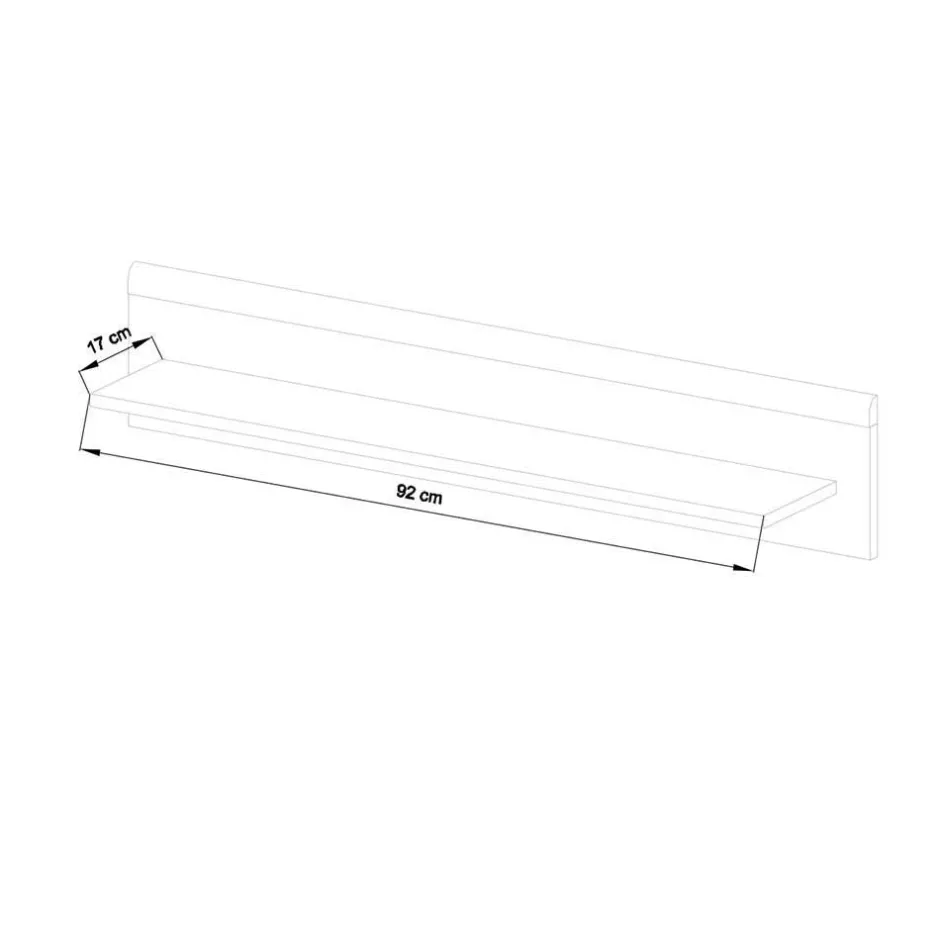 Massivholz Wohnwände*Pharao24 Wohnwand Modern Levanca