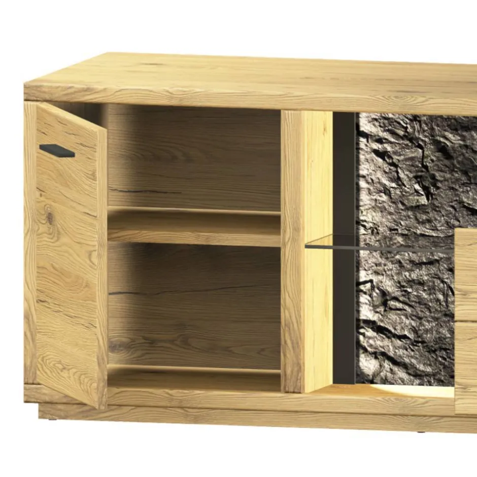 Moderne Wohnwände|Wohnwand 250 Cm*Pharao24 Wohnwand modern Ostoro