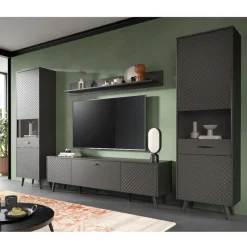 Pharao24 Wohnwand modern Ratisca> Moderne Wohnwände|Wohnwand 300 Cm