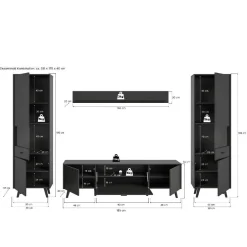 Pharao24 Wohnwand modern Ratisca><noscript><img width=