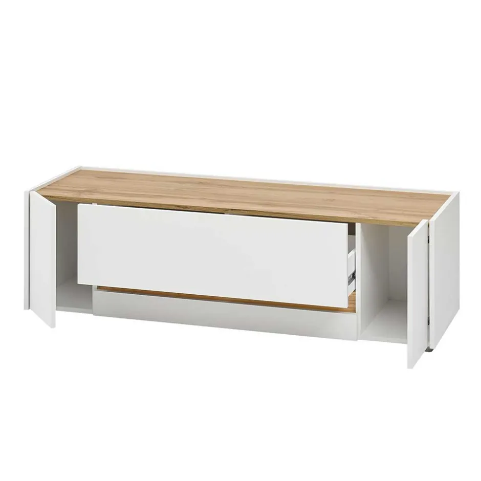 Wohnwand 350 Cm|Moderne Wohnwände*Pharao24 Wohnwand Rascian