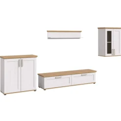 Pharao24 Wohnwand Simple> Wohnwand 300 Cm