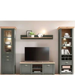 Pharao24 Wohnwand Vashina> Wohnwand 300 Cm