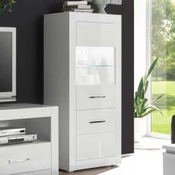 Pharao24 Wohnwand Vitrine Triango> Vitrinenschrank|Stauraumvitrinen