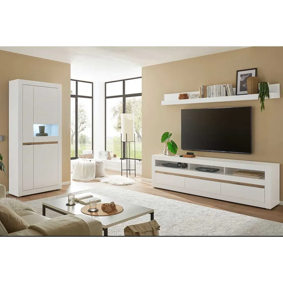 Pharao24 Wohnwand Vulino> Moderne Wohnwände|Wohnwand 300 Cm