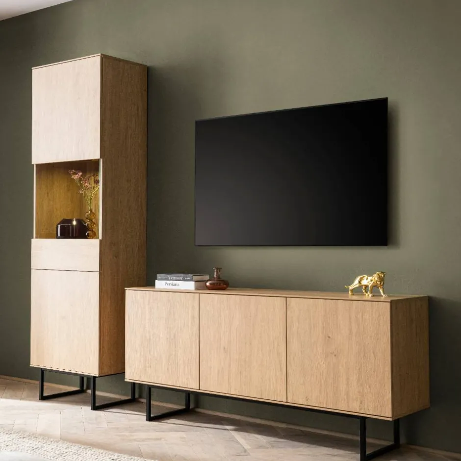 Pharao24 Wohnzimmer Anbauwand Carno> Moderne Wohnwände