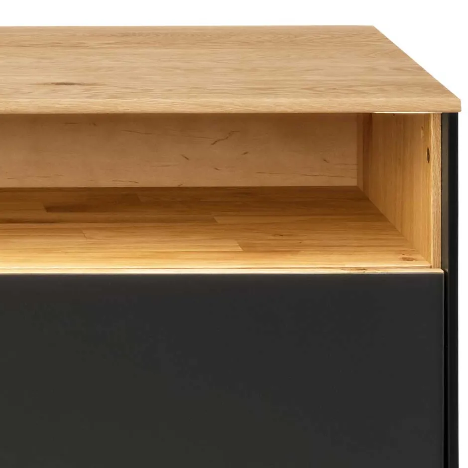 Moderne Wohnwände|Massivholz Wohnwände*Pharao24 Wohnzimmer Anbauwand Despinia