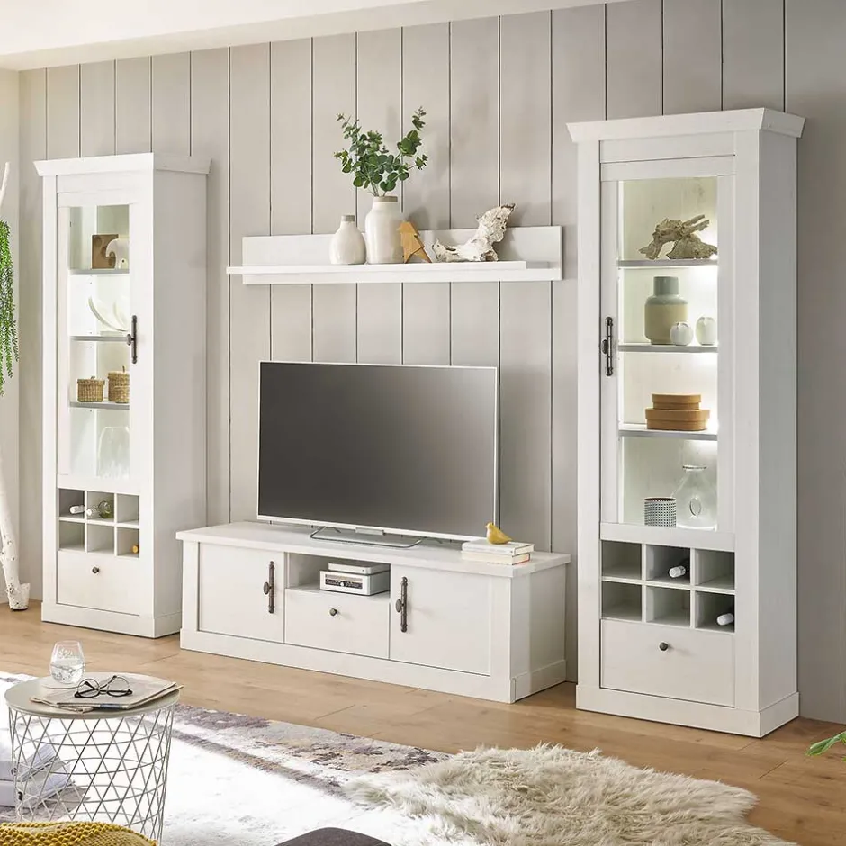 Pharao24 Wohnzimmer Anbauwand Kazanova> Wohnwand 300 Cm