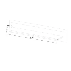 Wohnwand 300 Cm|Massivholz Wohnwände*Pharao24 Wohnzimmer Anbauwand Levanca