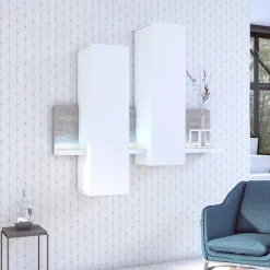 Moderne Wohnwände*Pharao24 Wohnzimmer Anbauwand Plane