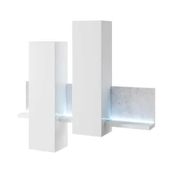 Moderne Wohnwände*Pharao24 Wohnzimmer Anbauwand Plane