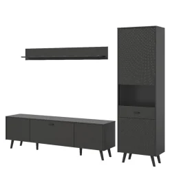 Wohnwand 250 Cm|Moderne Wohnwände*Pharao24 Wohnzimmer Anbauwand Ratisca