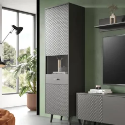 Wohnwand 250 Cm|Moderne Wohnwände*Pharao24 Wohnzimmer Anbauwand Ratisca