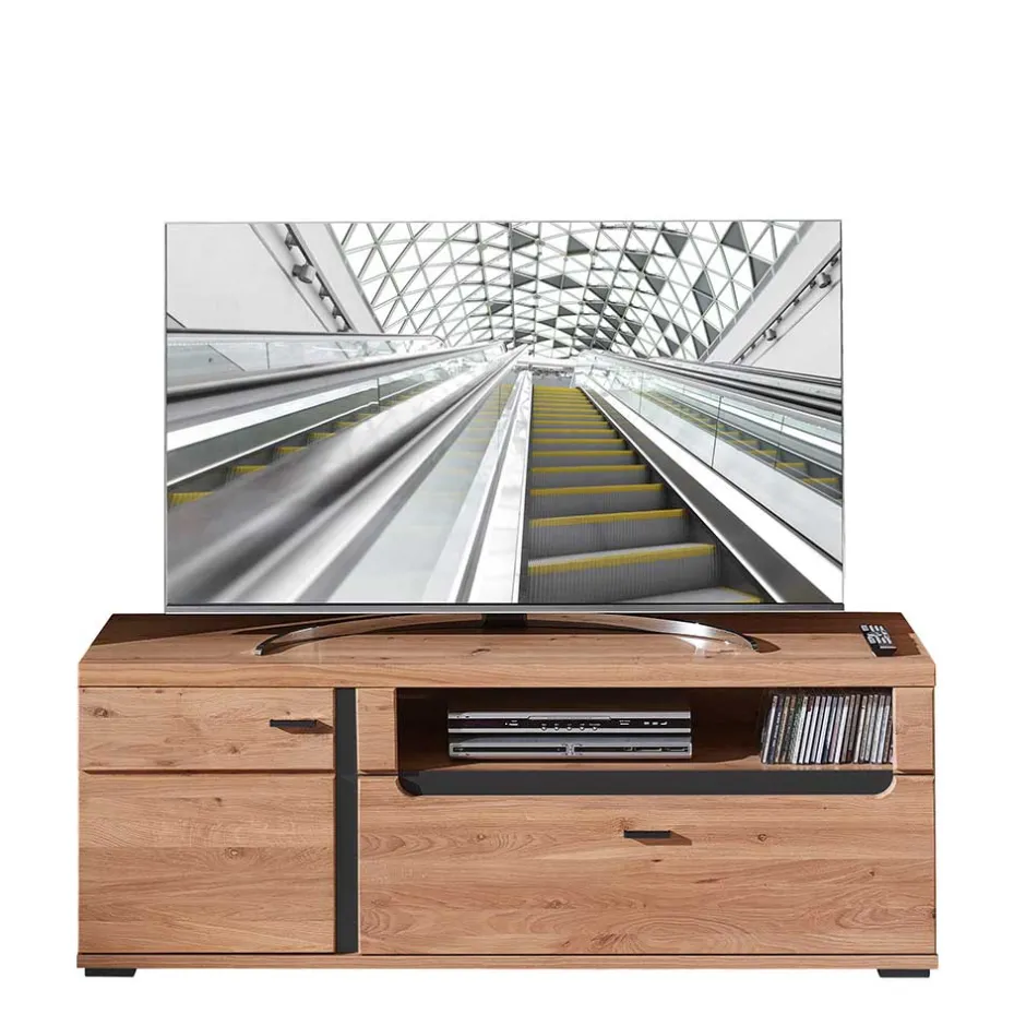 Pharao24 Wohnzimmer Anbauwand Sebetino> Wohnzimmerschrank|Wohnwand 350 Cm