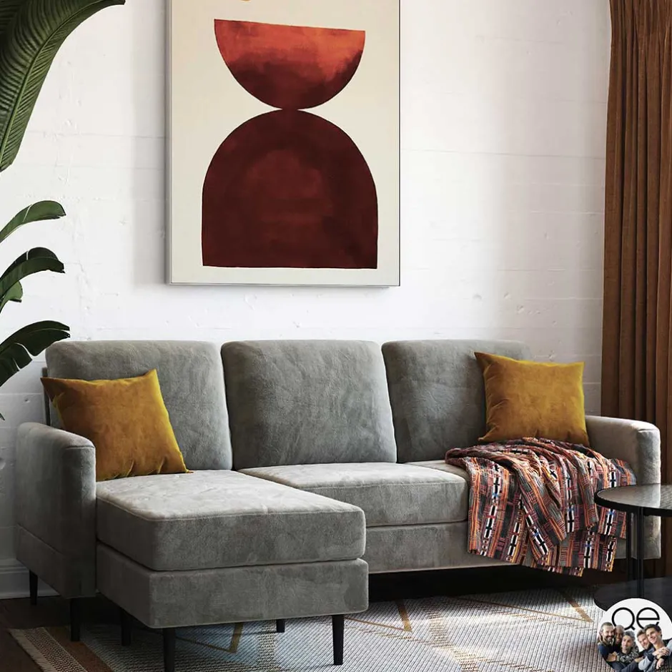 3 Sitzer Sofa*Pharao24 Wohnzimmer Couch Exotica