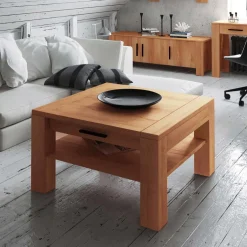 Massivholzmöbel|Wohnzimmertisch*Pharao24 Wohnzimmer Couchtisch Lasmus