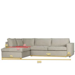 Polstermöbel|Wohnzimmercouch*Pharao24 Wohnzimmer Eckgarnitur Lasha