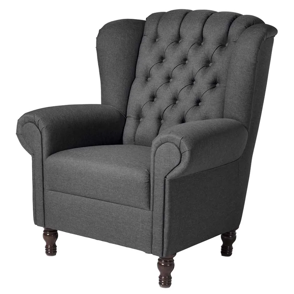 Ohrensessel*Pharao24 Wohnzimmer Einzelsessel Agata