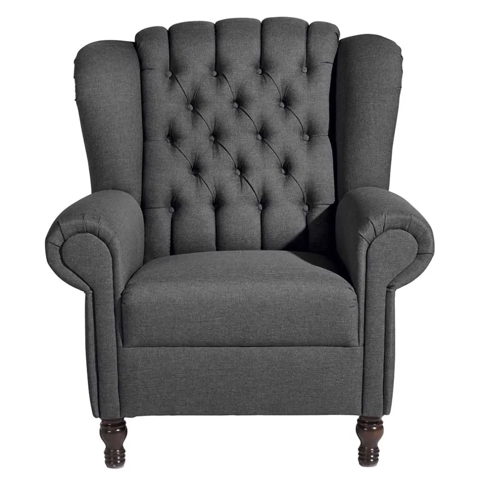 Ohrensessel*Pharao24 Wohnzimmer Einzelsessel Agata