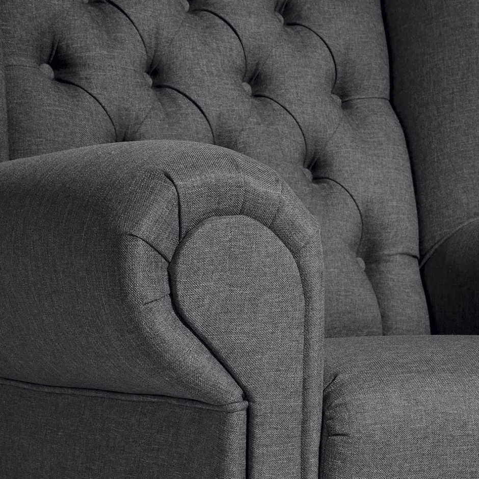 Ohrensessel*Pharao24 Wohnzimmer Einzelsessel Agata