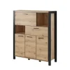 Esszimmerkommoden|Wohnzimmerkommoden*Pharao24 Wohnzimmer Highboard Foxxy