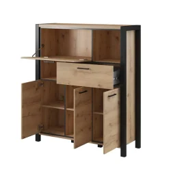 Esszimmerkommoden|Wohnzimmerkommoden*Pharao24 Wohnzimmer Highboard Foxxy